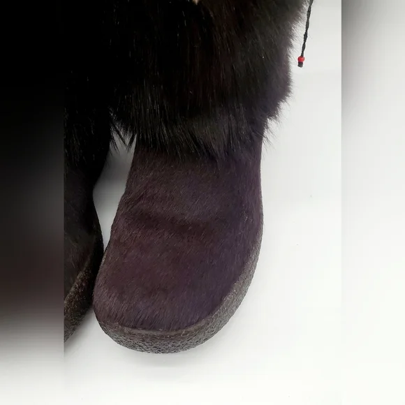 PAJAR Fur Goat Winter Ski Boots 40 - Picture 7 of 16